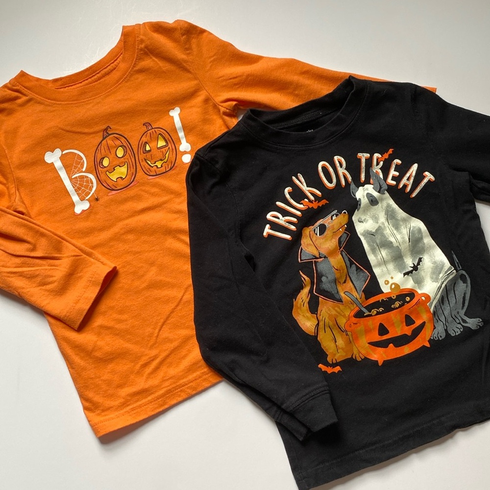 4T Long Sleeve Halloween Bundle